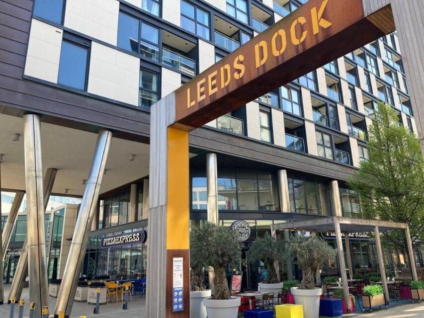 Central Leeds Dock Apt, Free Secure Parking! 2 Bed Exteriör bild