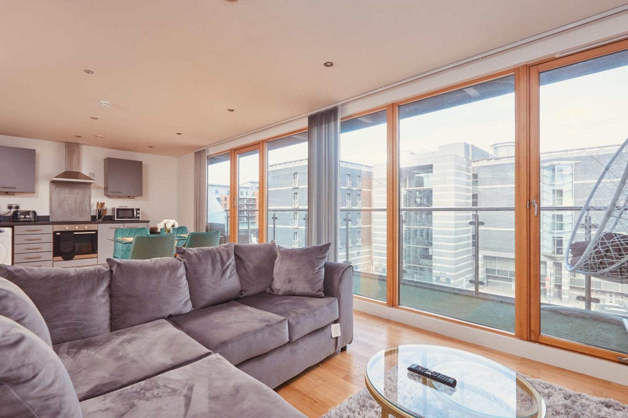 Central Leeds Dock Apt, Free Secure Parking! 2 Bed Exteriör bild